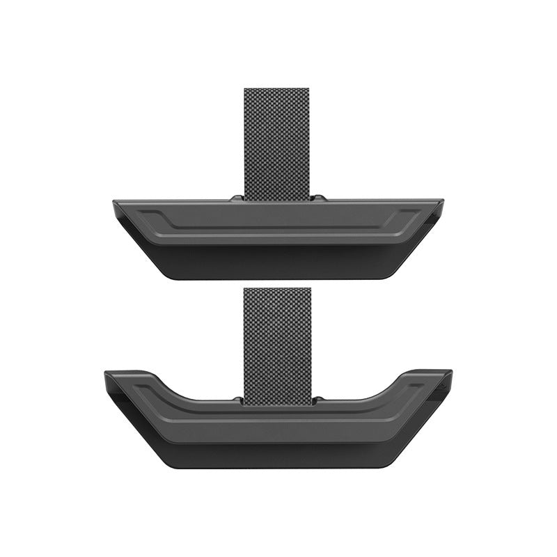 [Aisen] Trunk Floor Board Pull Handle Strap for Tesla Model Juniper 2025+ (Premium Ergonomic Lower Cargo Lifter, Matte Black 2PC)