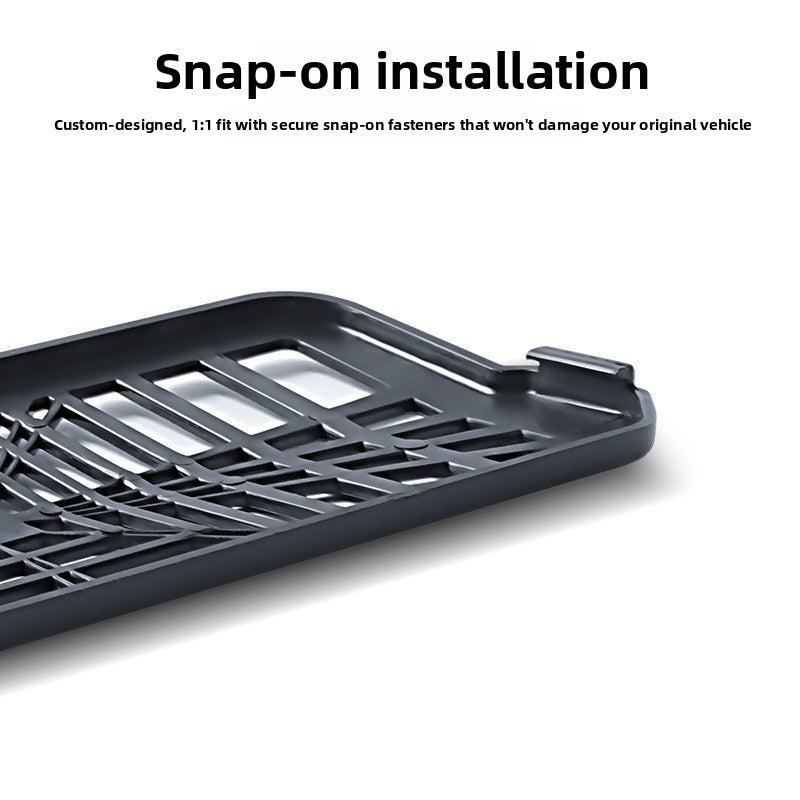 [Aisen] Under Seat Air Vent Cover Mesh Outlet Protector for Tesla Model 3 Highland (Premium High-Density Mesh Polymer, Anti-Clogging 2-Piece Set)