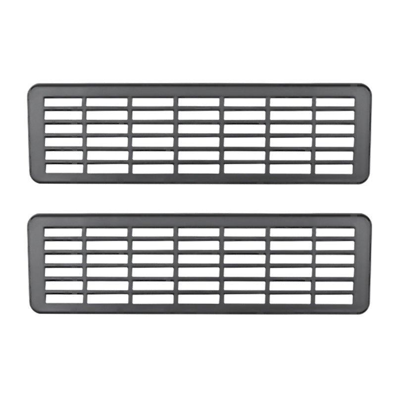 [Aisen] for Tesla Model Y Juniper YL Seat Air Vent Cover Anti-Block Protection Guard ABS Interior Airflow Accessory 2-Piece Set