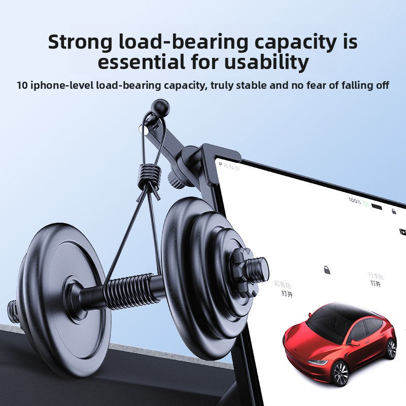 [Aisen] Screen Monitor Phone Mount Auto-Locking Cell Phone Holder for Tesla Model 3 Highland Model Y Juniper