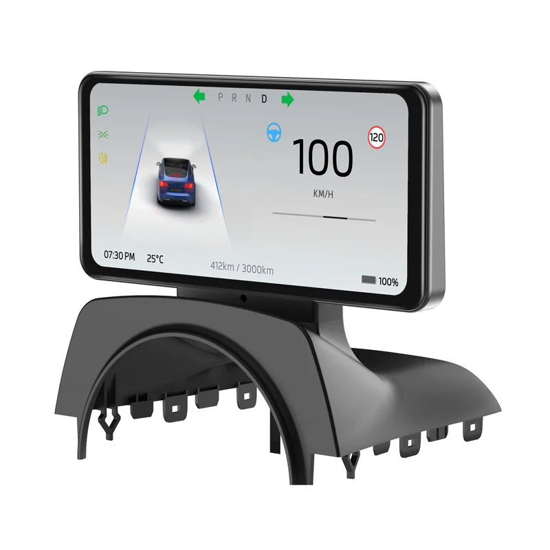 [Aisen] Dashboard LCD Instrument Screen HUD Display for Tesla Model 3 Highland 2024–2026+ (High-Definition IPS Touchscreen, Linux OS 1-Pack)
