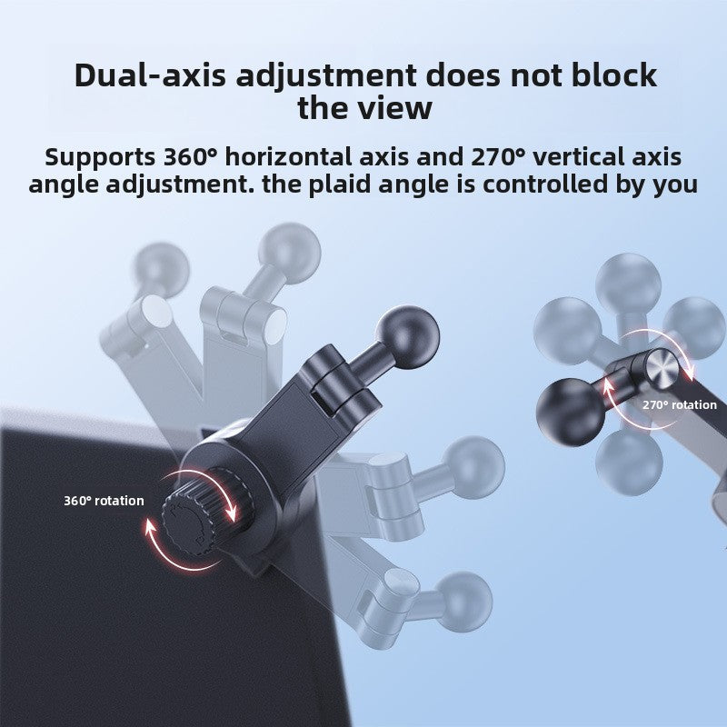 [Aisen] Screen Monitor Phone Mount Auto-Locking Cell Phone Holder for Tesla Model 3 Highland Model Y Juniper