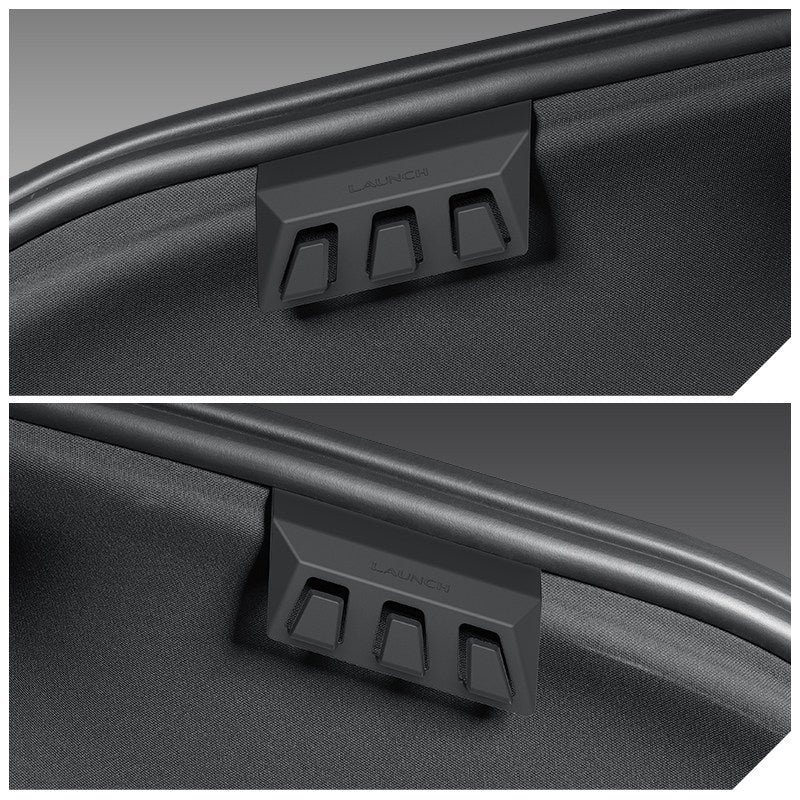 [Aisen] Trunk Hidden Folding Cargo Hook Rear Side Trunk Organizer Anchor for Tesla Model Y 2021-2026 Black 2PCS