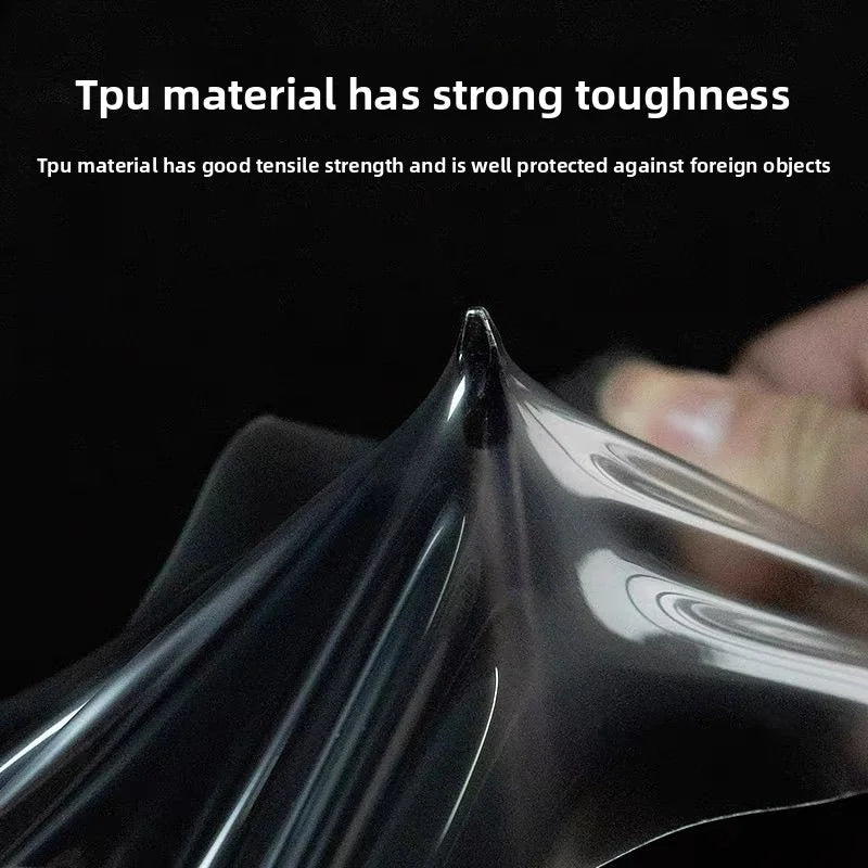 [Aisen] for Tesla Model Y 2021-2026 Door Handle Bowl Protective Film Scratch Resistant TPU Paint Protection Sticker Exterior Anti-Scratch Accessory