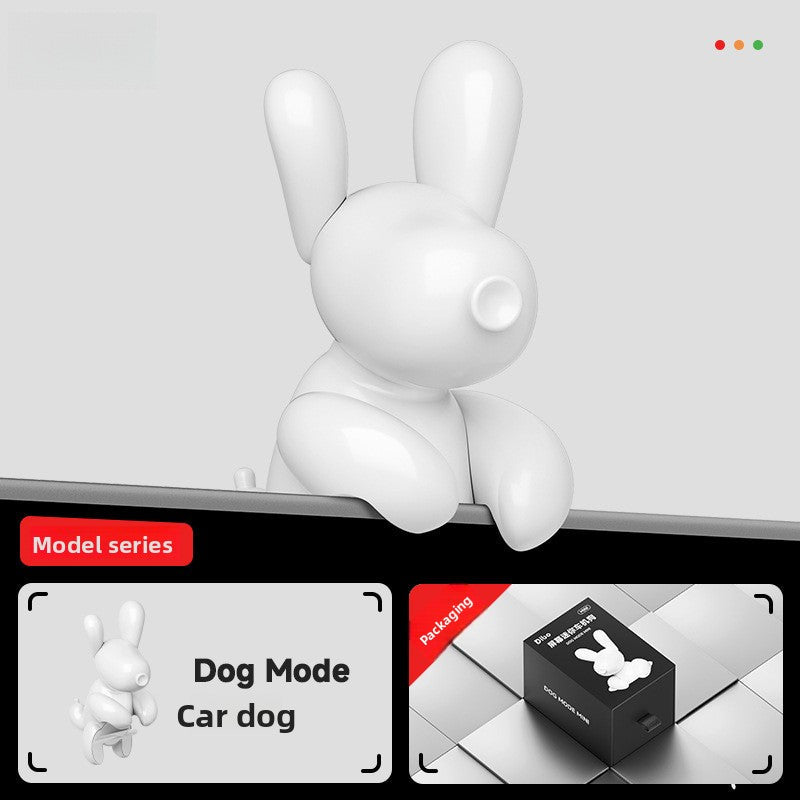 [Aisen] Interactive Central Display Companion Cartoon Puppy Screen Border Toy for Tesla Upgraded Cockpit