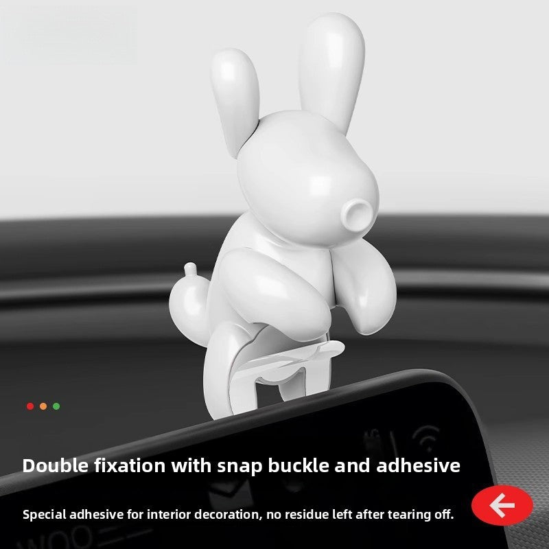 [Aisen] Interactive Central Display Companion Cartoon Puppy Screen Border Toy for Tesla Upgraded Cockpit