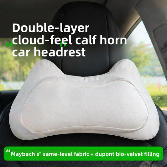 [Aisen] Tesla Model 3/Y 2021-2026 Headrest Back Support Pillow Cushion (  Ergonomic Lumbar Neck Support 1PCS)