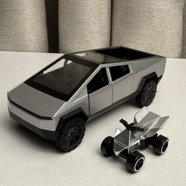 [Aisen] Diecast Toy Car Model Cyber Truck Off-Road Replica for Tesla Cybertruck