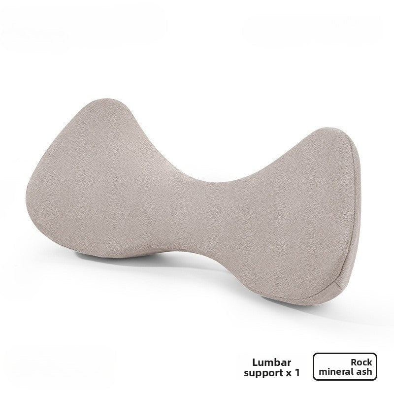 [Aisen] Ergonomic Neck Pillow & Lumbar Support for Tesla Model 3 & Model Y (Premium Memory Foam Travel Cushion)