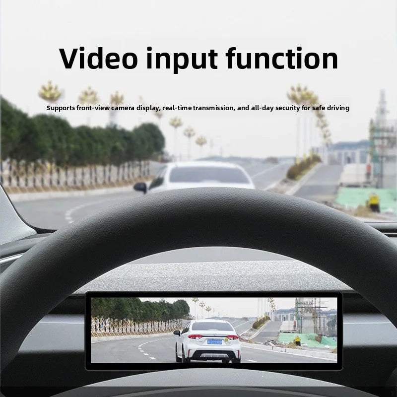 [Aisen] for Tesla 2024+ Model 3 Highland Central Control Instrument Panel LCD Dashboard Display Screen Upgrade Digital Cluster Interior Accessory