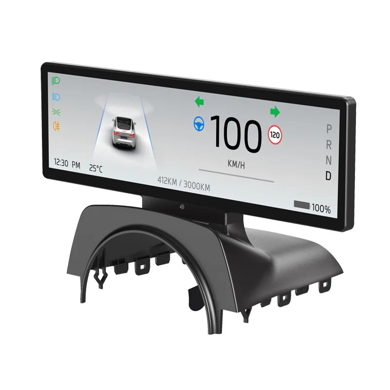 [Aisen] for Tesla 2024+ Model 3 Highland Central Control Instrument Panel LCD Dashboard Display Screen Upgrade Digital Cluster Interior Accessory