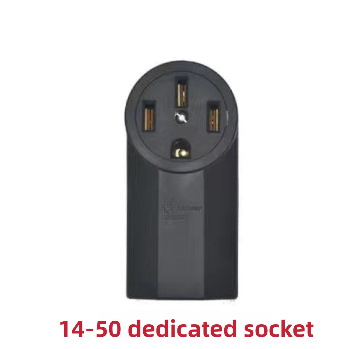 [Aisen] EV Charger Heavy-Duty Wall Outlet High-Power NEMA Receptacle for Tesla Mobile Connector EV Models (Industrial-Grade Heat-Resistant Nylon & High-Tension Copper Matrix, 50A 125/250V 14-50R 6-50R 1PCS)