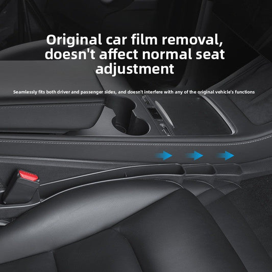 [Aisen] Seat Gap Storage Box Organizer Center Console Side Drop Blocker for Tesla Model Y Juniper Model 3 Highland