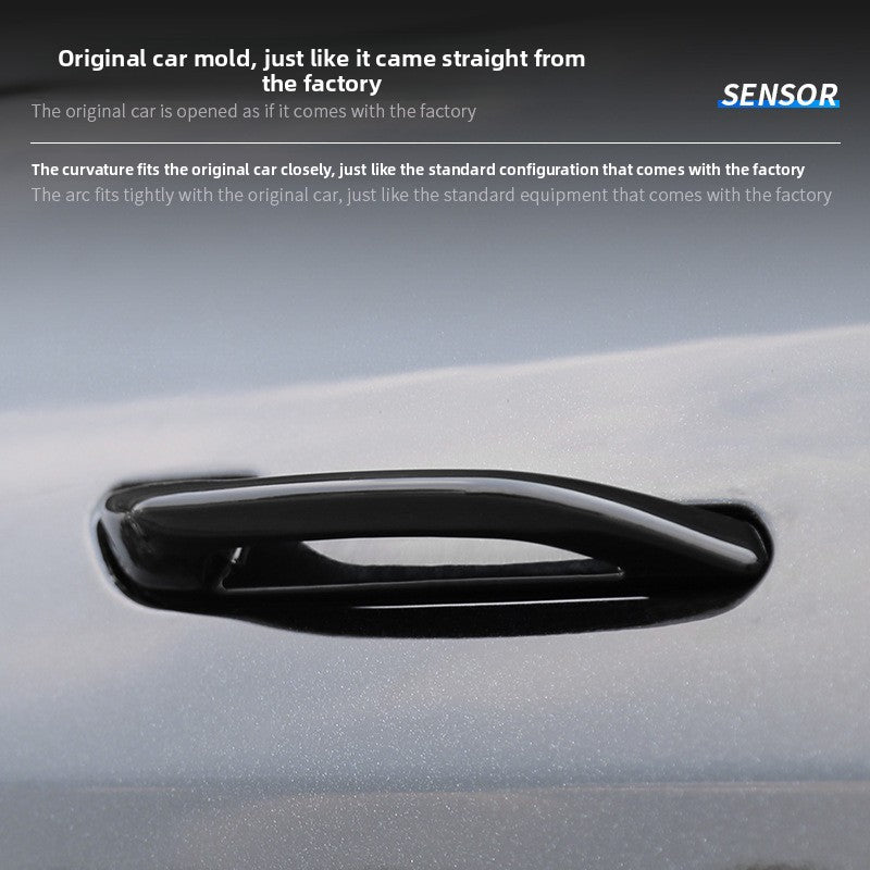 [Aisen] Exterior Door Handle Assist Puller Anti-Freeze Cold-Weather Opener for Tesla Model 3 Model Y 2021-2026 (Premium Weatherproof Sub-Zero High-Impact Polymer, 4-Pack Complete Door Set)