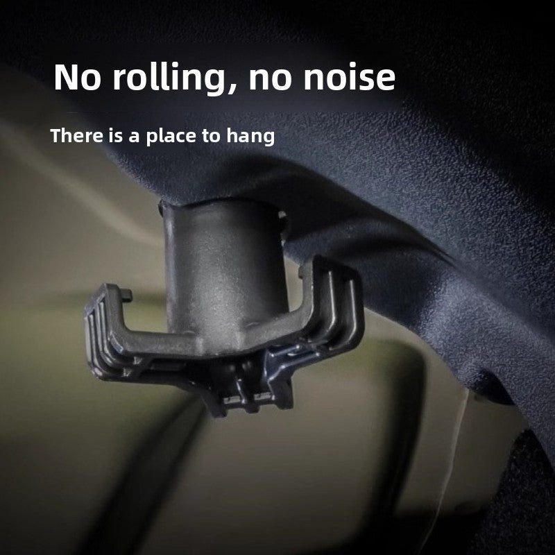[Aisen] Heavy-Duty Trunk Grocery Bag Hook for Tesla Model 3 Highland (Premium Auto-Grade ABS, Bolt-On Fixation)