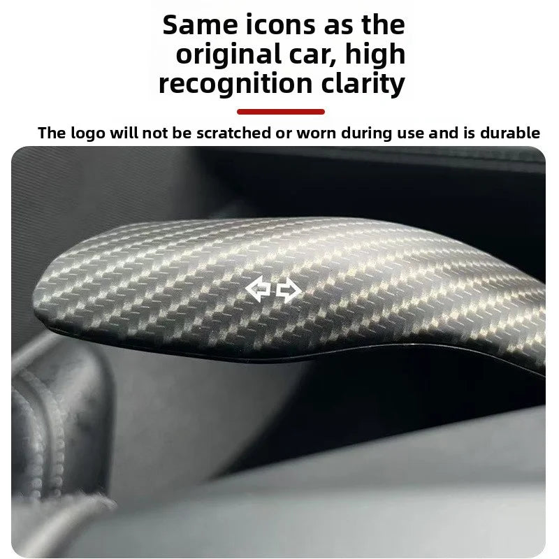 [Aisen] for Tesla Model Y Juniper Model 3 Highland Shift Rod Cover Interior Trim ABS Protective Patch  Style Console Accessory