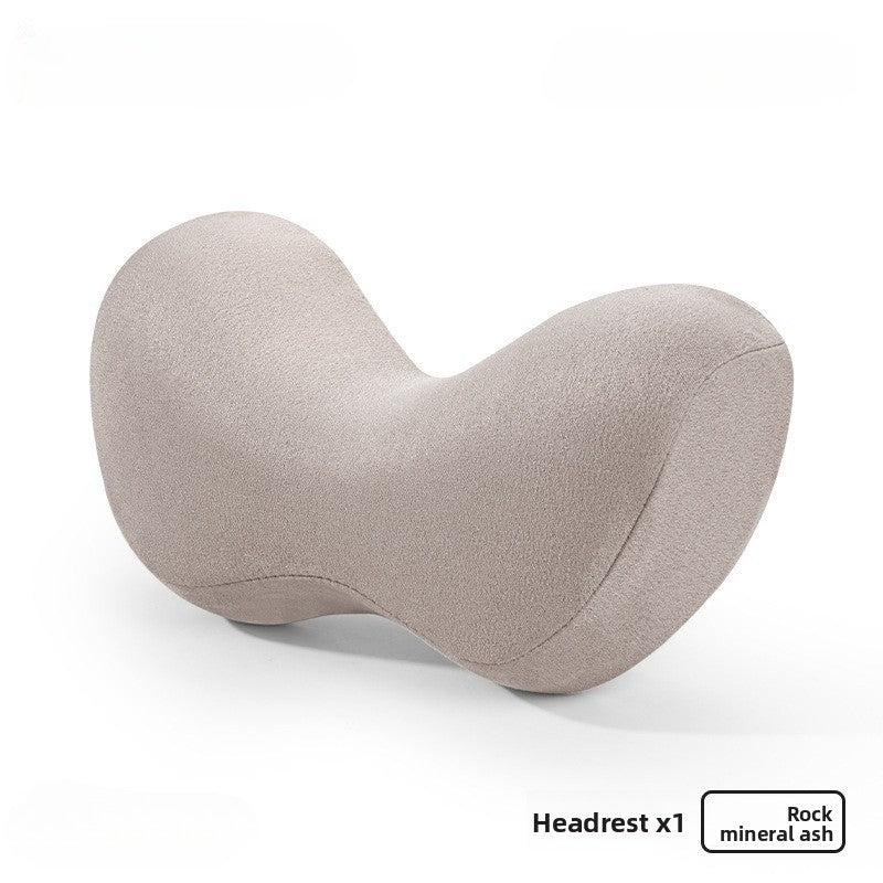 [Aisen] Ergonomic Neck Pillow & Lumbar Support for Tesla Model 3 & Model Y (Premium Memory Foam Travel Cushion)