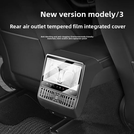 [Aisen] Rear Screen Protector Cover for Tesla Model Y Juniper & Model 3 Highland Non-Slip Anti-Kick Guard