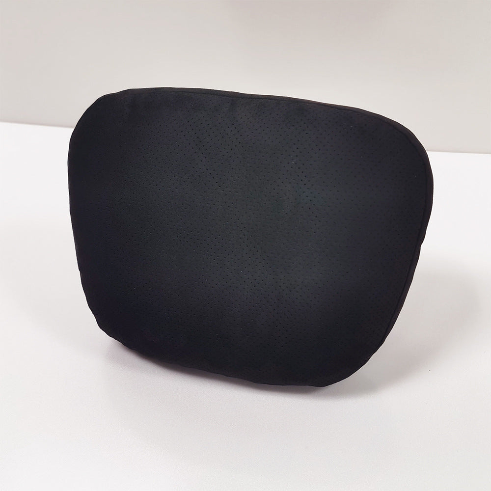 [Aisen] Vegan Leather Car Neck Pillow for Tesla All Models (Premium Memory Foam, Ergonomic Support)