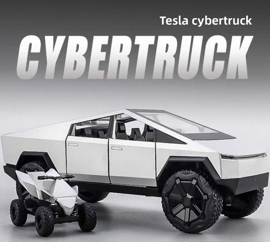 [Aisen] Diecast Toy Car Model Cyber Truck Off-Road Replica for Tesla Cybertruck