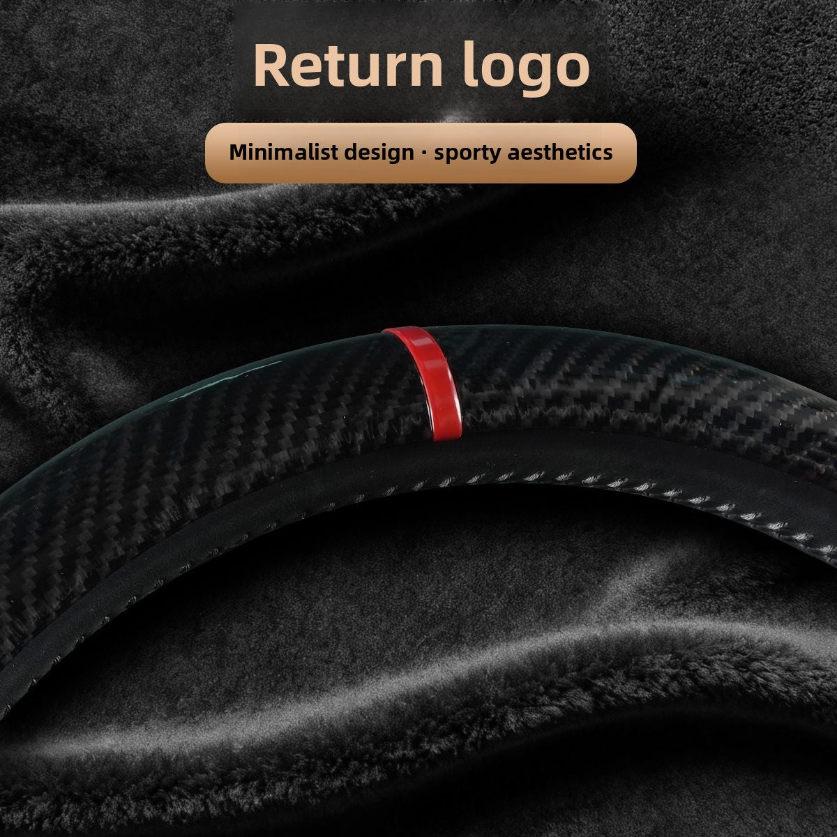 [Aisen] 3-Piece Segmented Steering Wheel Cover Ultra-Thin Anti-Slip Steering Grip for Tesla Model 3 Model Y 2017-2026