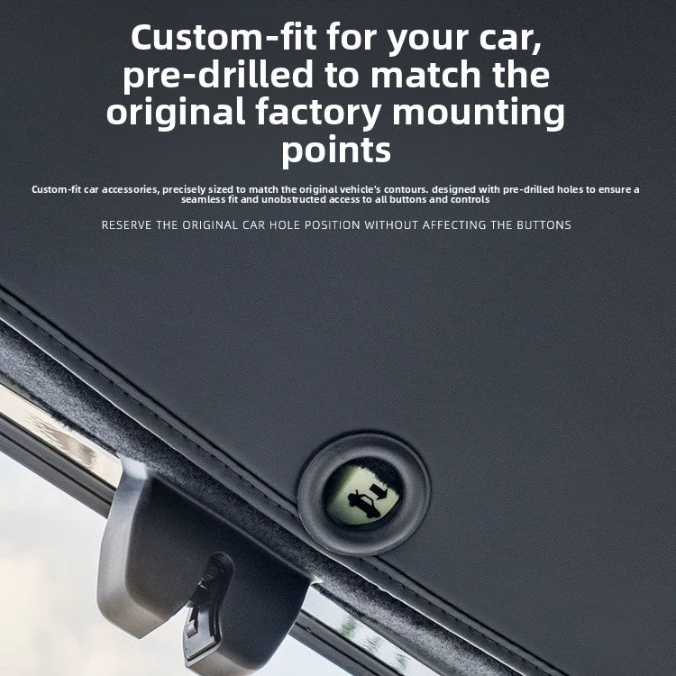 [Aisen] Rear Trunk Tailgate Protector for Tesla Model 3 Highland & Model Y Juniper (Premium Anti-Scratch TPE Cargo Liner Pad, Matte Black)