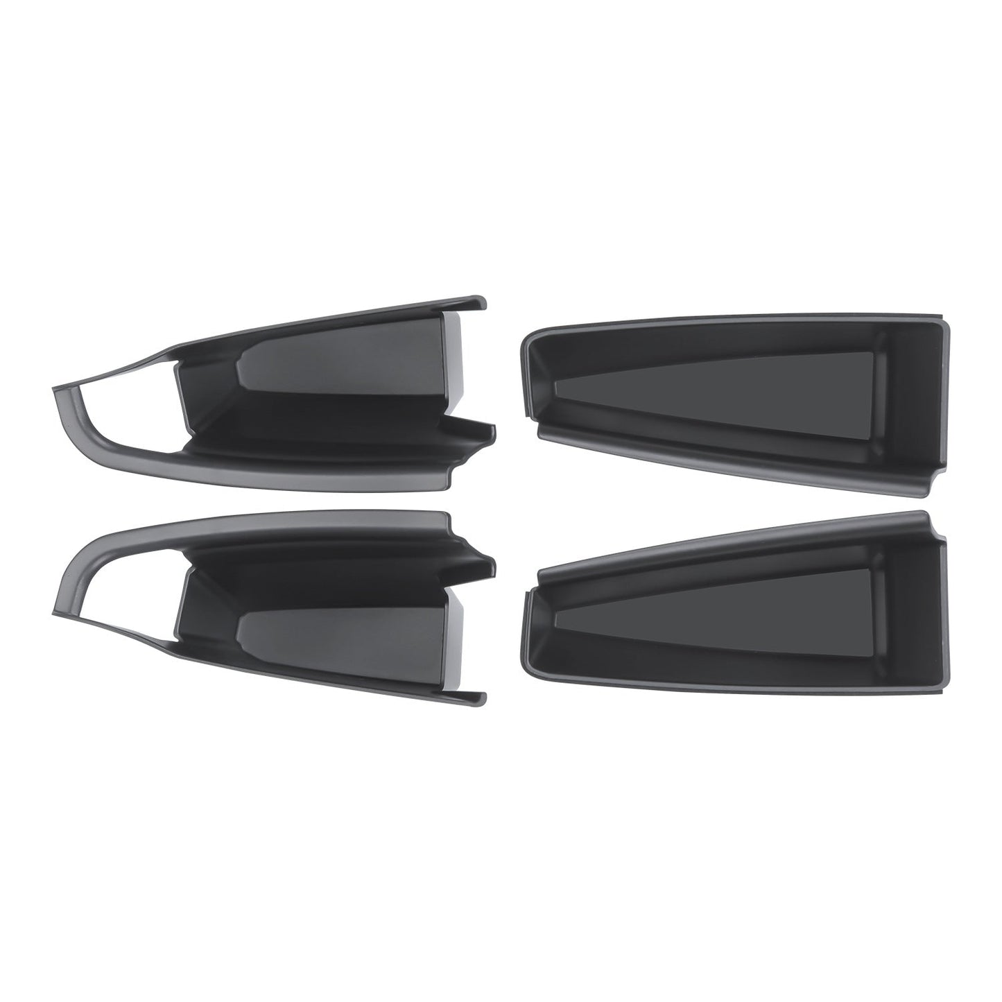 [Aisen] Door Handle Storage Box Organizer Side Door Armrest Pocket Tray for Tesla Model 3  Model Y 2021-2026 (4PCS)