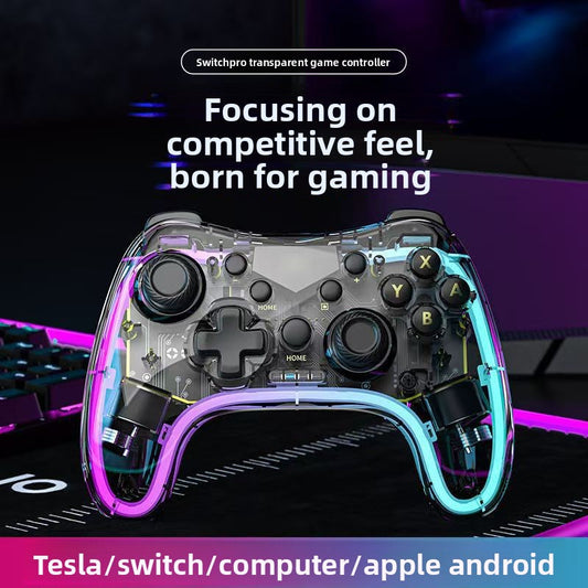 [Aisen] Wireless Bluetooth Gaming Controller Arcade Gamepad Joystick for Tesla Model Y 3 X S All Platforms