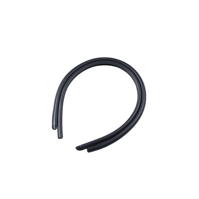 [Aisen] B-Pillar Soundproof Seal Strips for Tesla Model Y Juniper / Model 3 Highland 2024-2026 EPDM Rubber Wind Noise Reduction Weatherstrip (Black, 2-Pack)