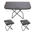 Trunk Table with Folding Chairs for Tesla Model Y Juniper 2025+