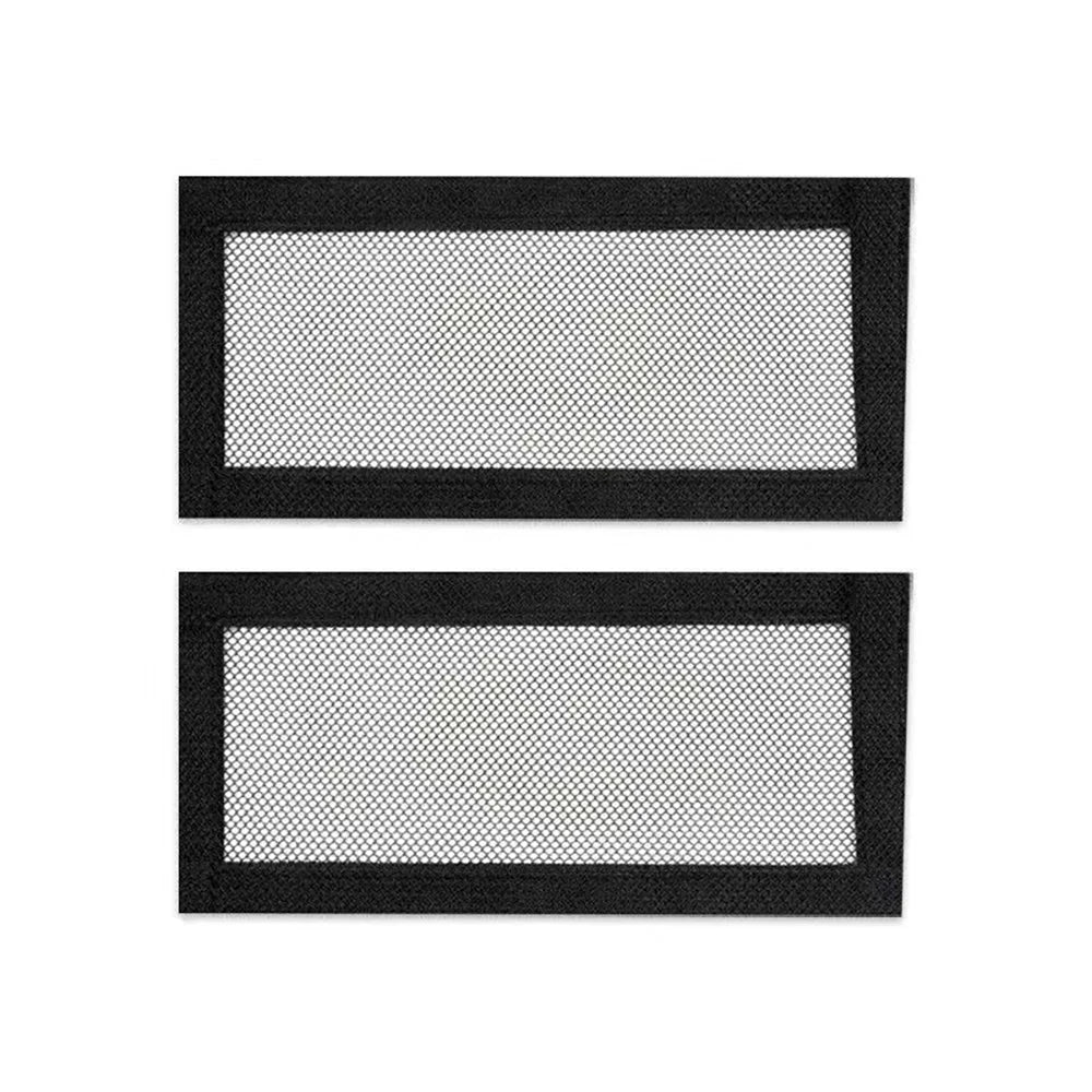[Aisen] Under Seat Air Vent Cover Mesh Outlet Protector for Tesla Model Y Model 3 (Premium High-Density Mesh Polymer, Anti-Clogging 2-Piece Set)