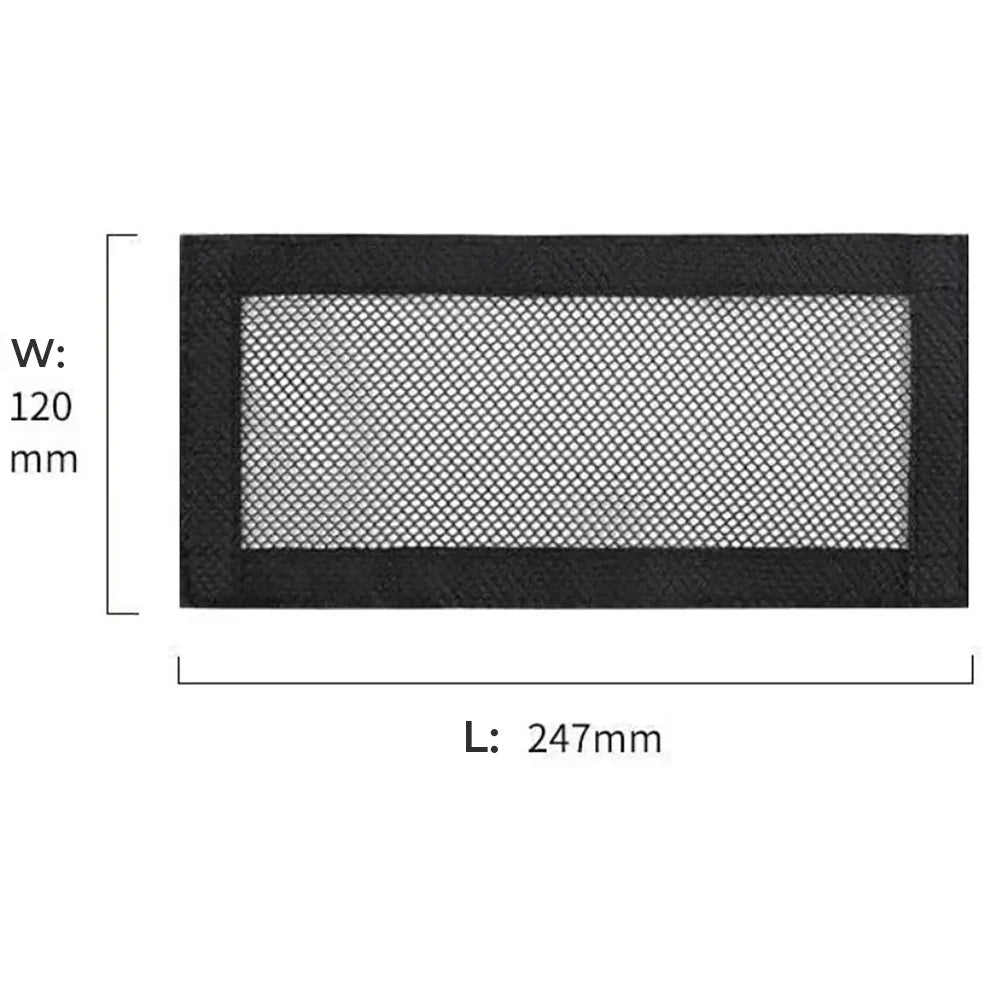 [Aisen] Under Seat Air Vent Cover Mesh Outlet Protector for Tesla Model Y Model 3 (Premium High-Density Mesh Polymer, Anti-Clogging 2-Piece Set)
