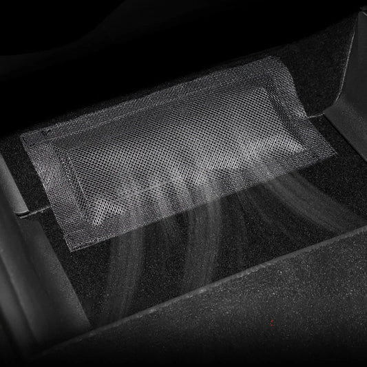 [Aisen] Under Seat Air Vent Cover Mesh Outlet Protector for Tesla Model Y Model 3 (Premium High-Density Mesh Polymer, Anti-Clogging 2-Piece Set)