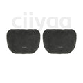 Alcantara Headrest Neck Pillow and Lumbar Support for Tesla — All Models