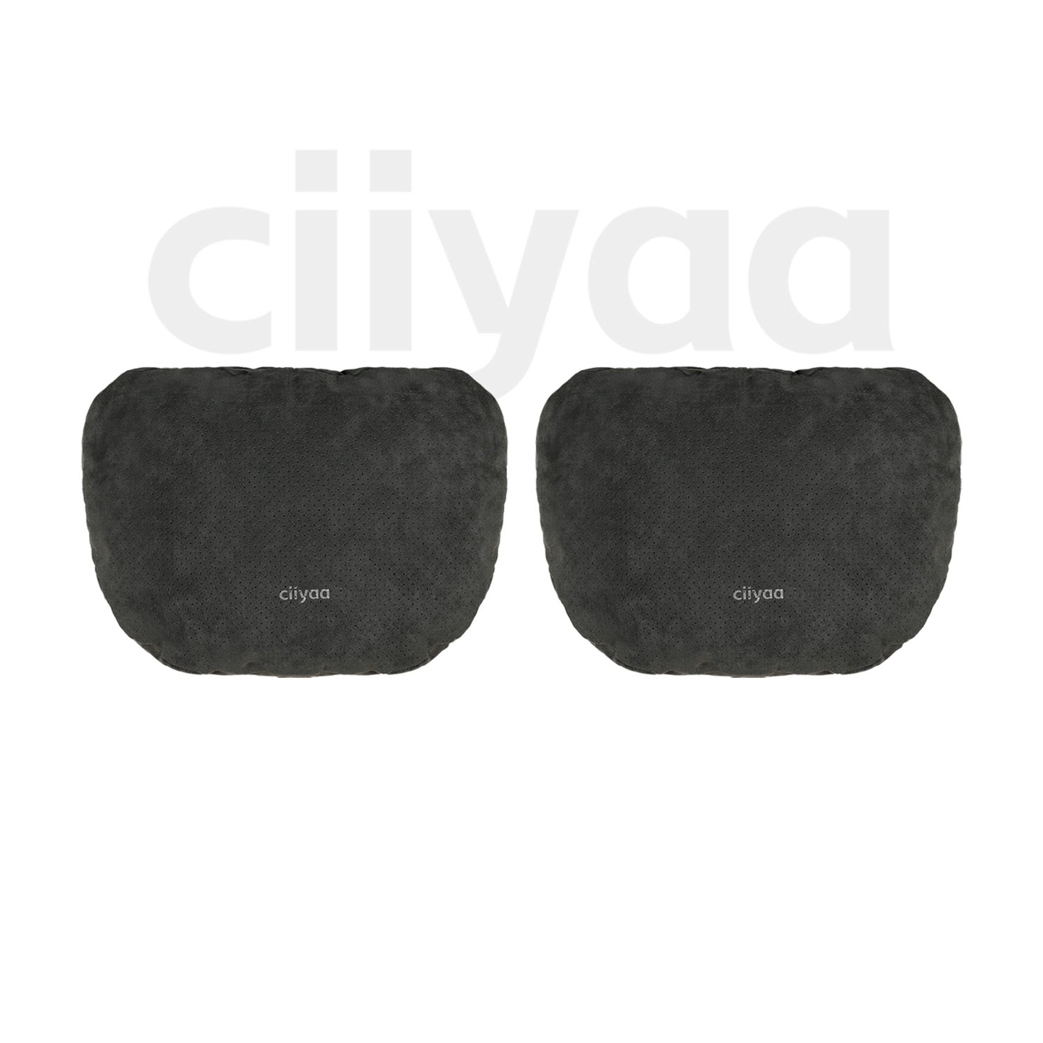 Alcantara Headrest Neck Pillow and Lumbar Support for Tesla — All Models