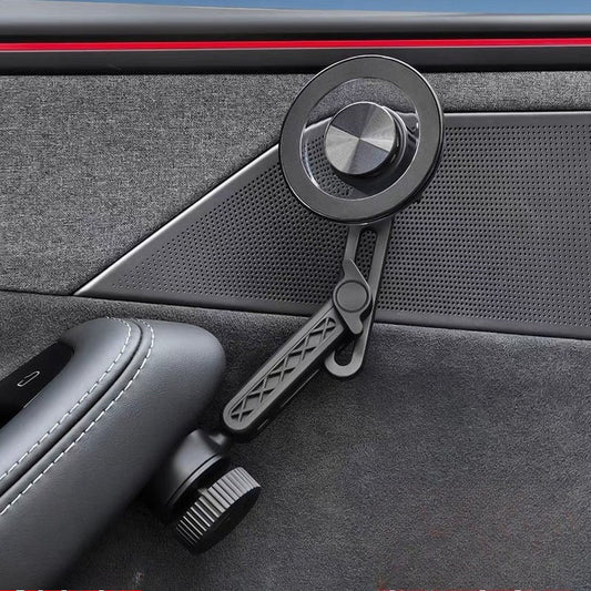 [Aisen] Magnetic Door Handle Phone Holder for Tesla Model Y Juniper & Model 3 Highland (Premium Aircraft Alloy, N52 MagSafe Fit)