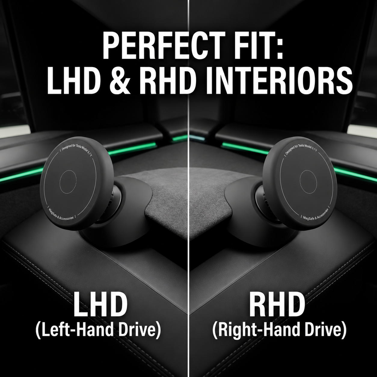 [Aisen] Magnetic Phone Holder for Tesla Model Y Juniper & Model 3 Highland Dashboard Air Vent Mount