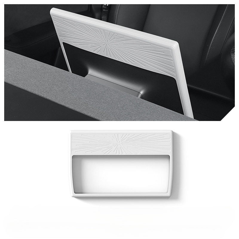 [Aisen] Navigation Screen Silicone Frame Protector Central Display Edge Guard Trim for Tesla Model 3 Highland & Model Y Juniper
