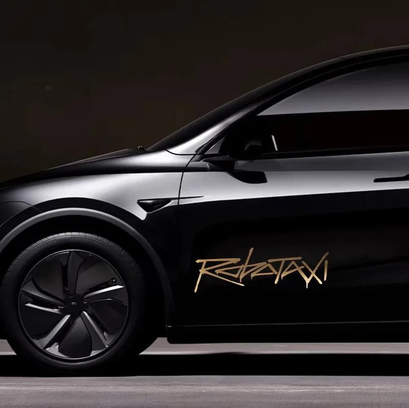 [Aisen] Exterior Body Decal Autopilot Autonomous Logo Sticker for Tesla Robotaxi Cybercab
