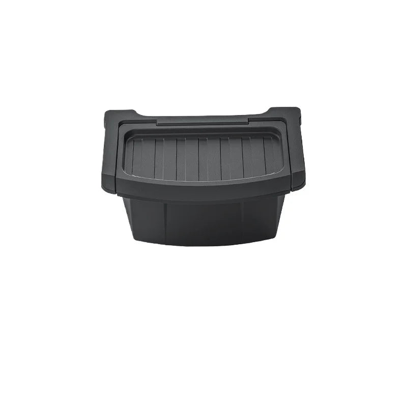 [Aisen] Center Console Armrest Organizer Rear Seat Hidden Storage Box for Tesla Model Y Juniper 2025+ (Premium Shockproof Silicone, Anti-Rattle 1-Pack)