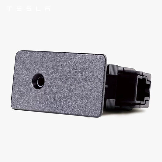 [Aisen] Ultra-Bright LED Puddle Lights Welcome Projector Lamp for Tesla Model Y 2020-2024 HD Logo (Quartz Glass Lens, 2-Pack)
