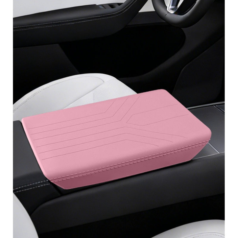 [Aisen] Waterproof Silicone Central Armrest Cover for Tesla Model 3 Highland & Model Y Juniper (Premium Anti-Scratch Seat Protector)
