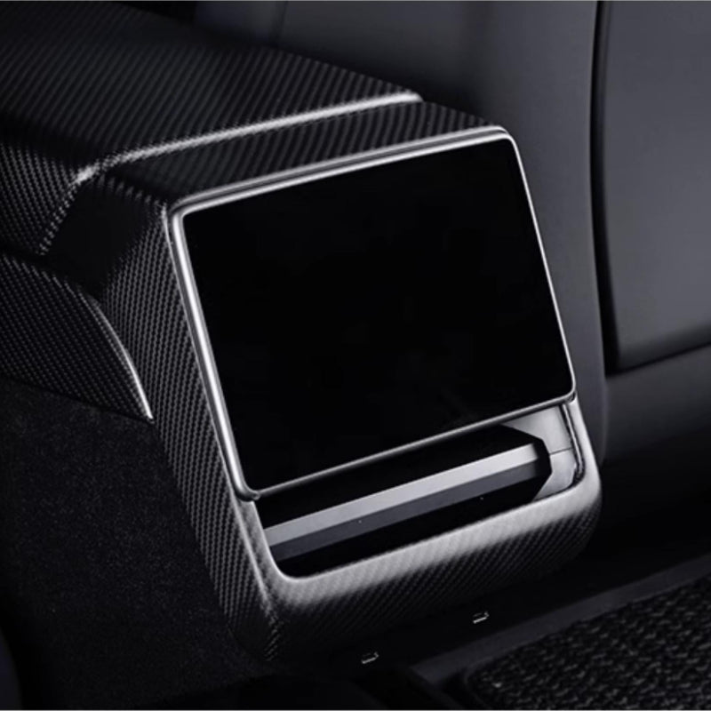 [Aisen] Rear Screen Trim Frame Display Bezel Protector Cover for Tesla Model 3 Highland